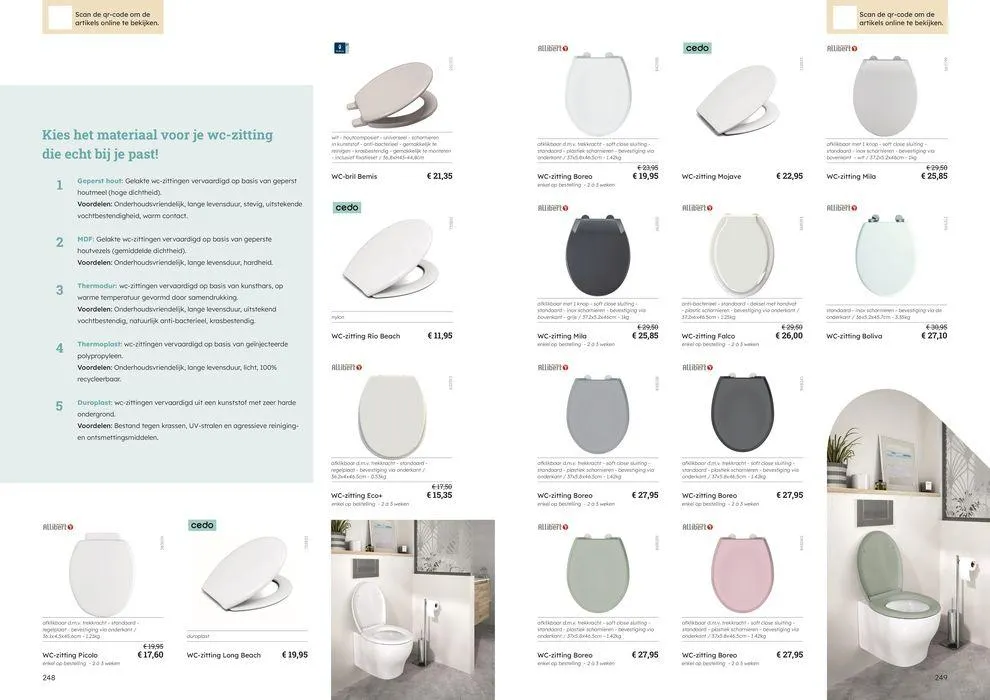 Badkamercatalogus van 10 juli tot 31 december 2024 - folder pagina 125