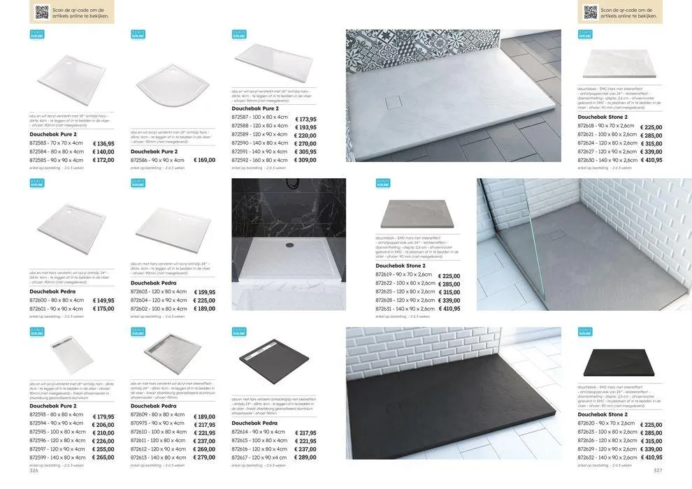 Badkamercatalogus van 10 juli tot 31 december 2024 - folder pagina 164