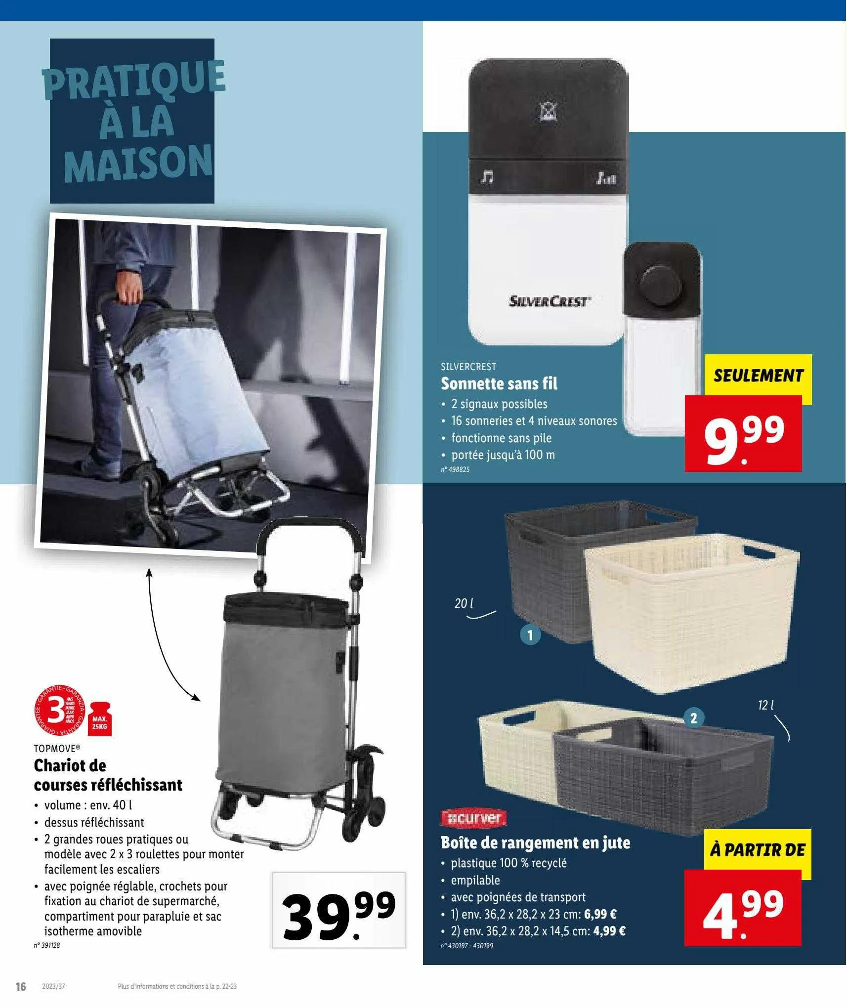 Lidl Folder (FR) van 11 september tot 11 september 2023 - folder pagina 28