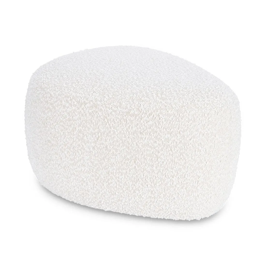 Pouf BERND Teddy Beige 57x46