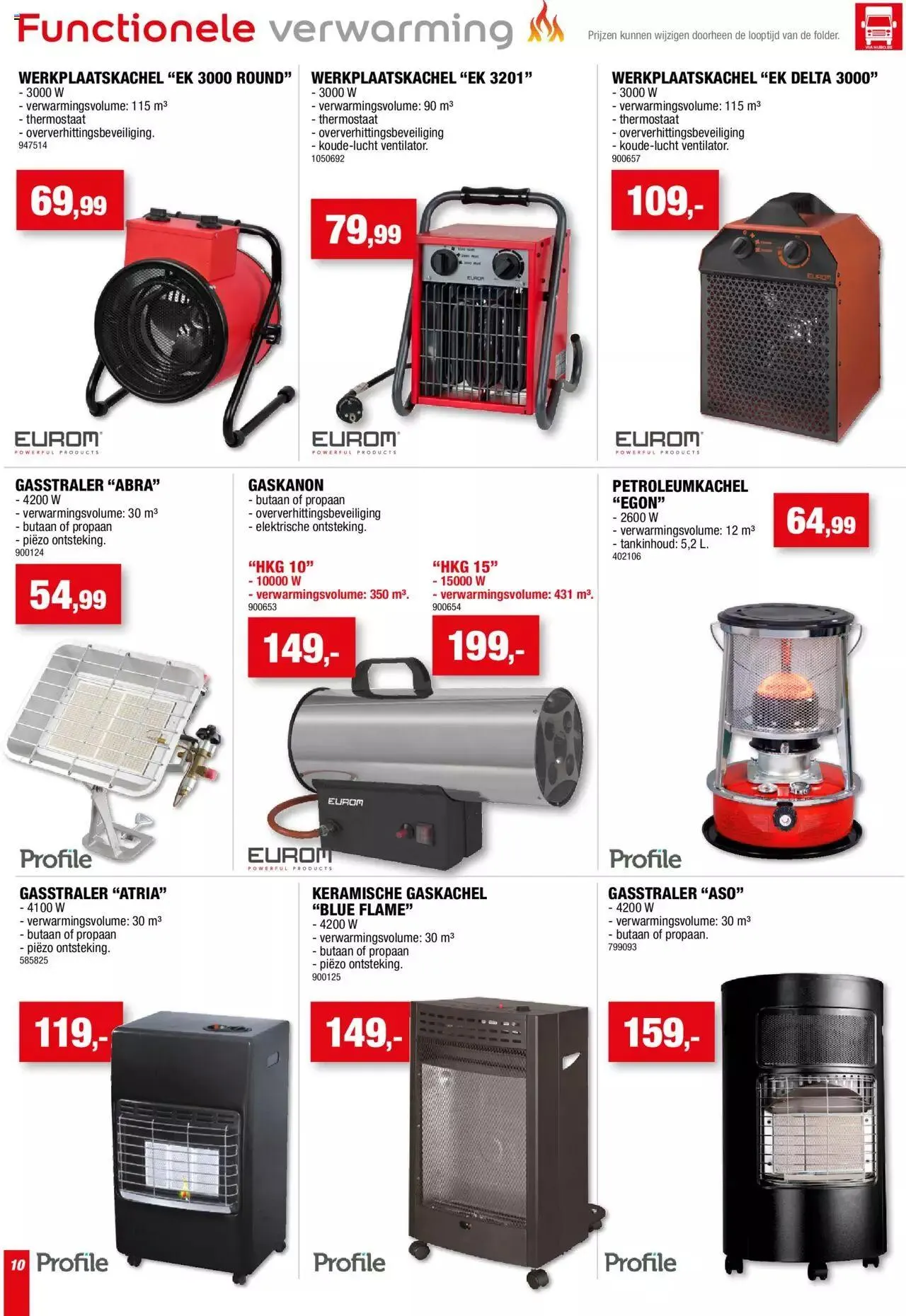 Hubo Verwarming Special van 1 maart tot 31 december 2024 - folder pagina 10