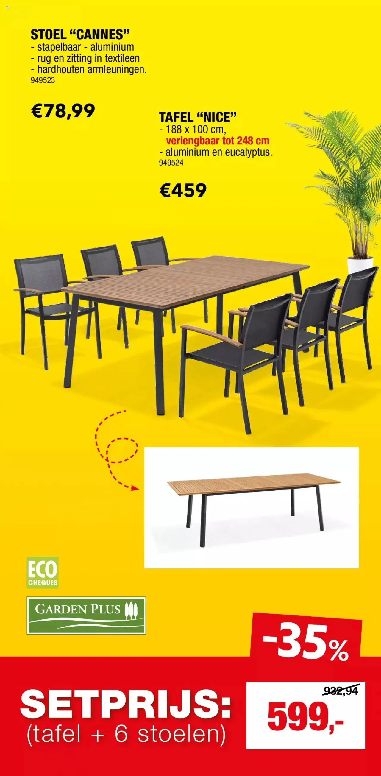 Hubo Tuinmeubelen van 30 juni tot 31 december 2024 - folder pagina 13