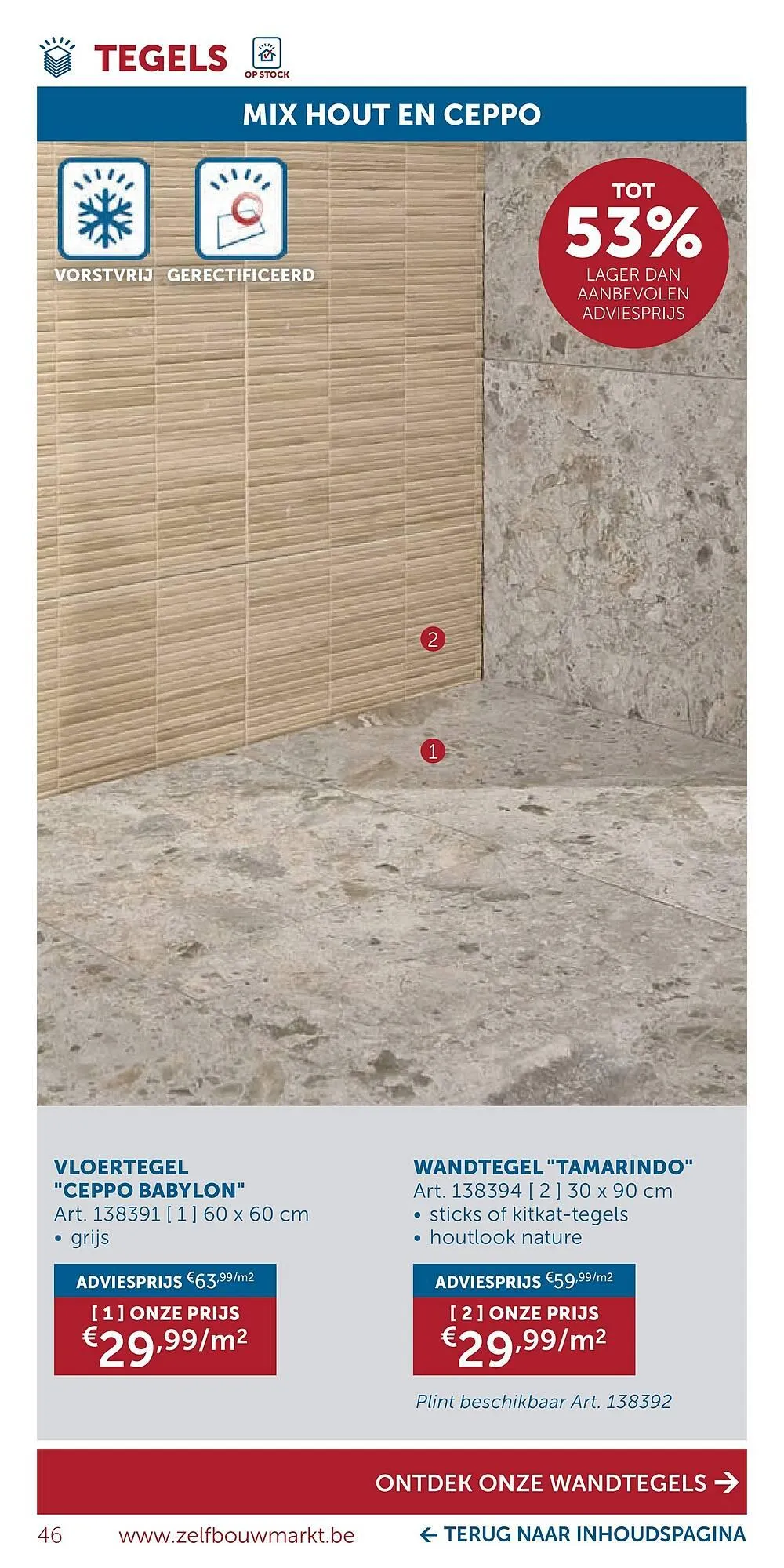 Zelfbouwmarkt folder van 20 januari tot 23 februari 2026 - folder pagina 46