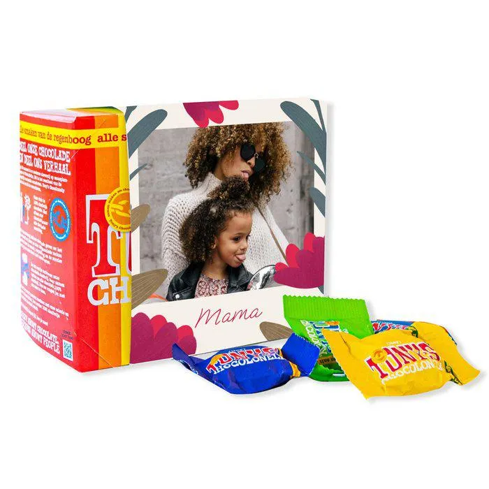 Tony's Chocolonely | Tiny Tony's | Mama met eigen foto en tekst | 22 stuks