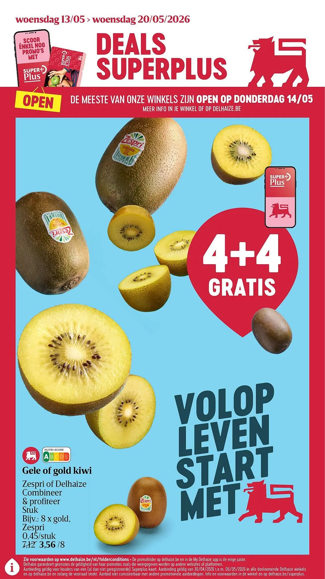 AD Delhaize folder van 13 mei tot 19 mei 2026 - folder pagina 1