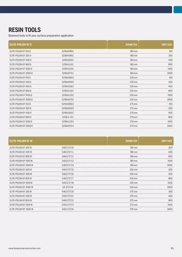 Catalogus Produit Construction 2025 van 4 februari tot 4 februari 2026 - folder pagina 85