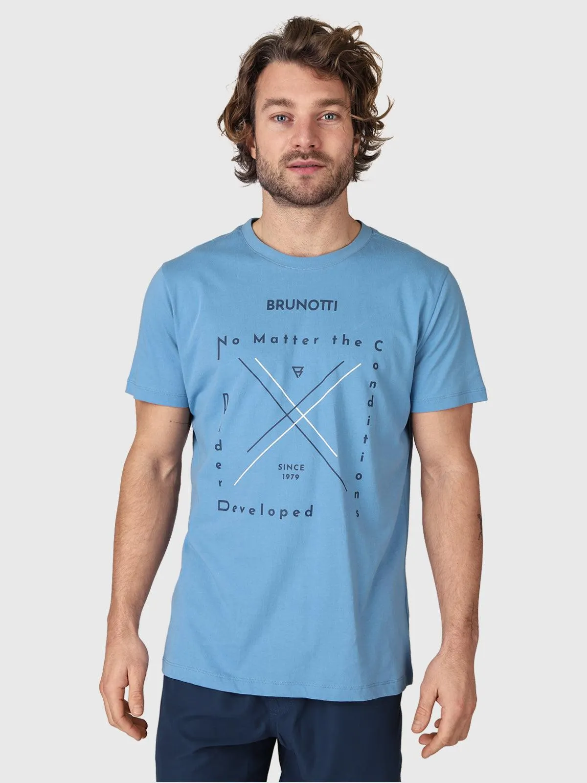 Jahn-Logotypo Men T-Shirt | Blue