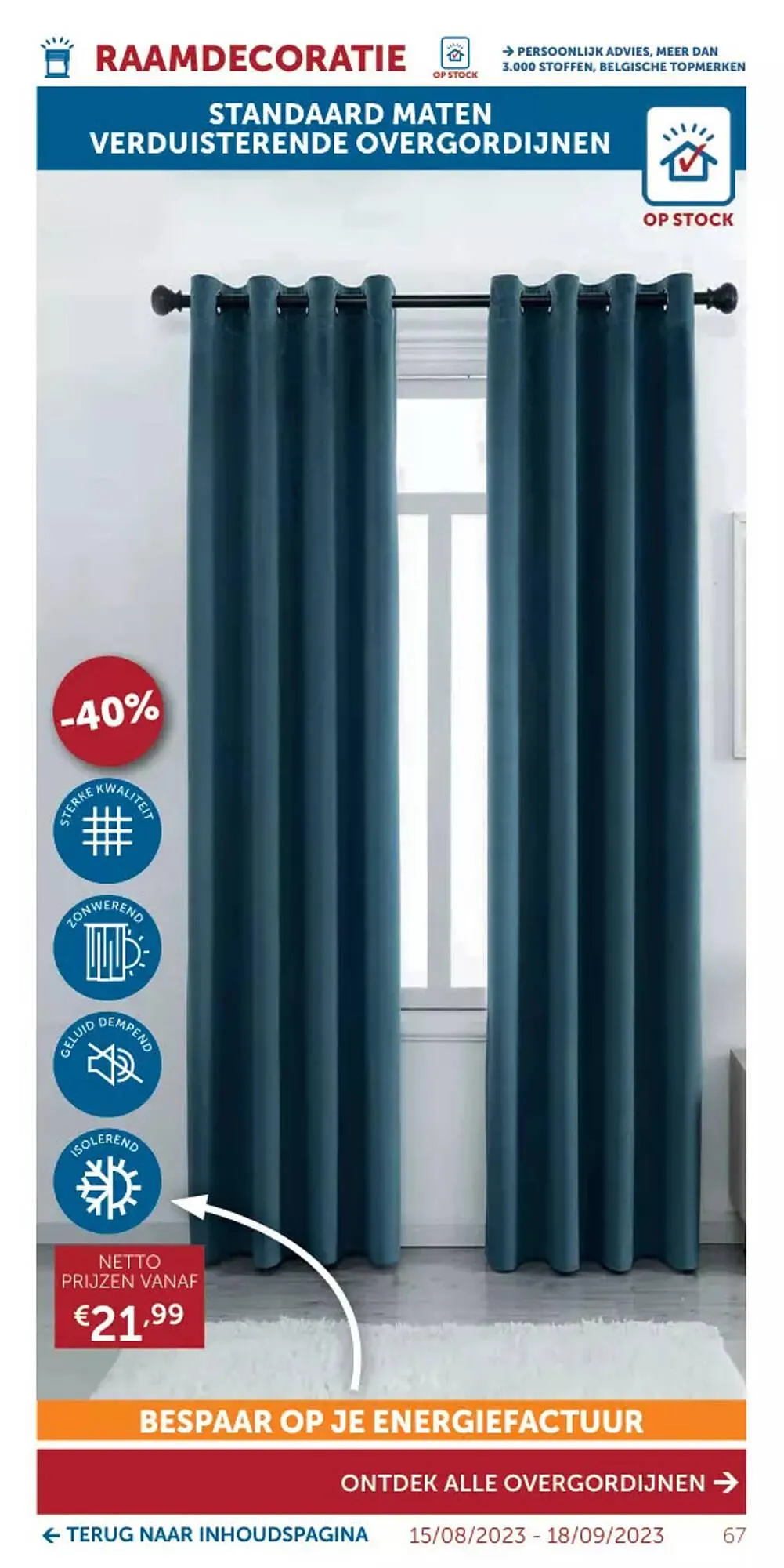 Zelfbouwmarkt folder van 15 augustus tot 18 september 2023 - folder pagina 67