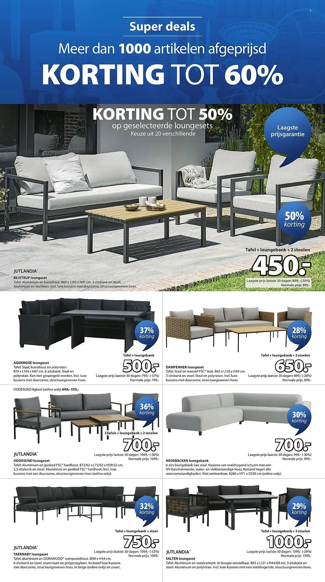 Jysk folder van 2 april tot 1 mei 2026 - folder pagina 3