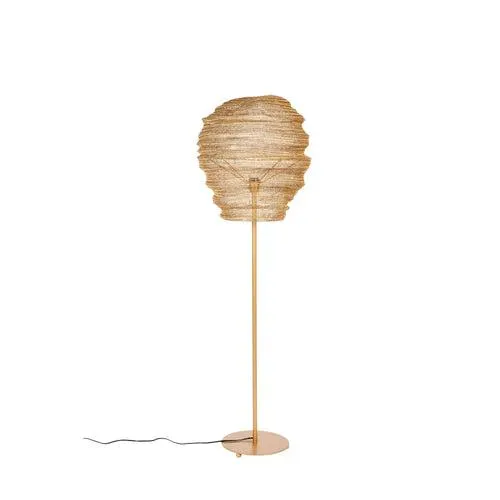 Housecraft Living Lena Vloerlamp/ Staande lamp Goud