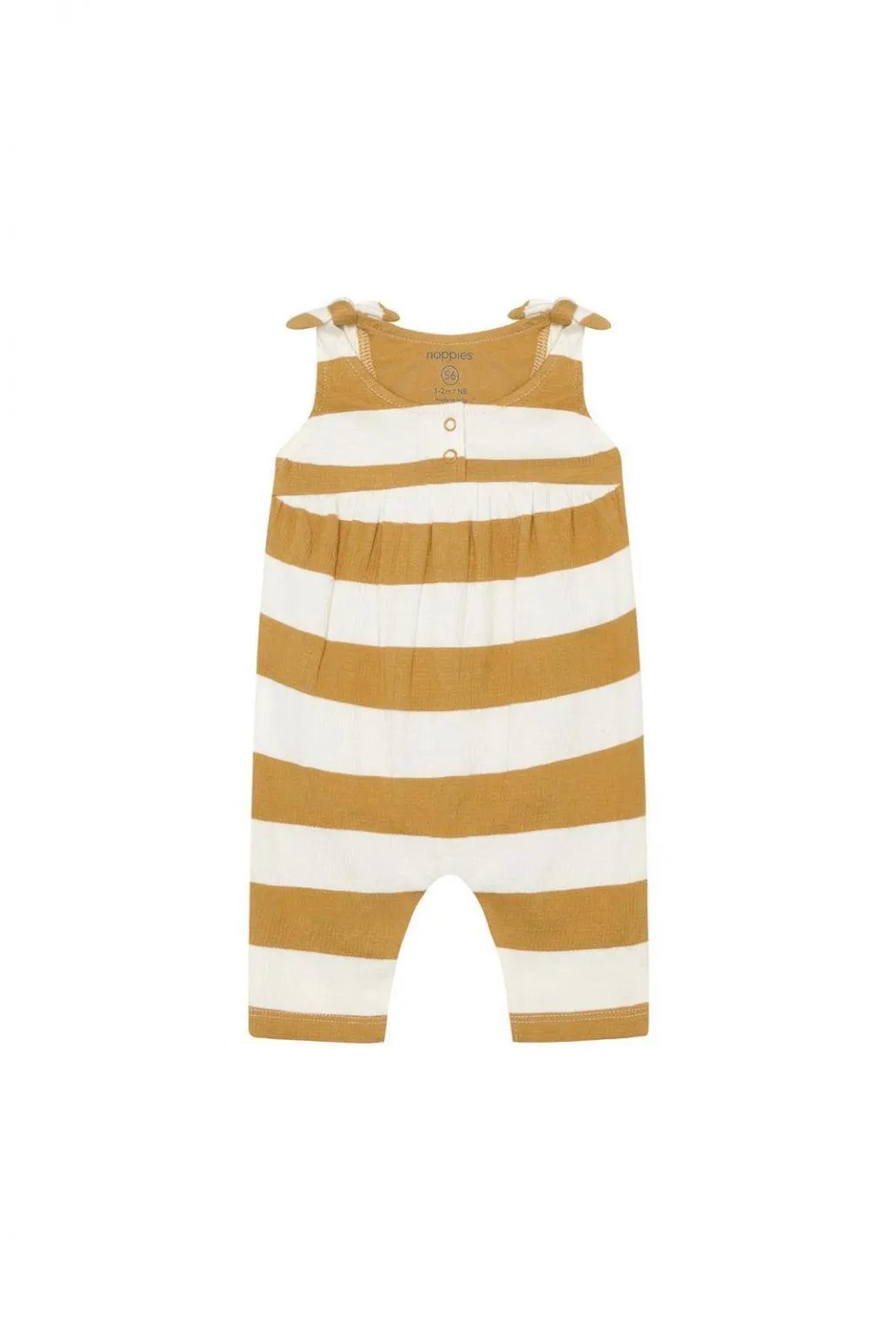 Jumpsuit sleeveless stripe - Prairie Sand