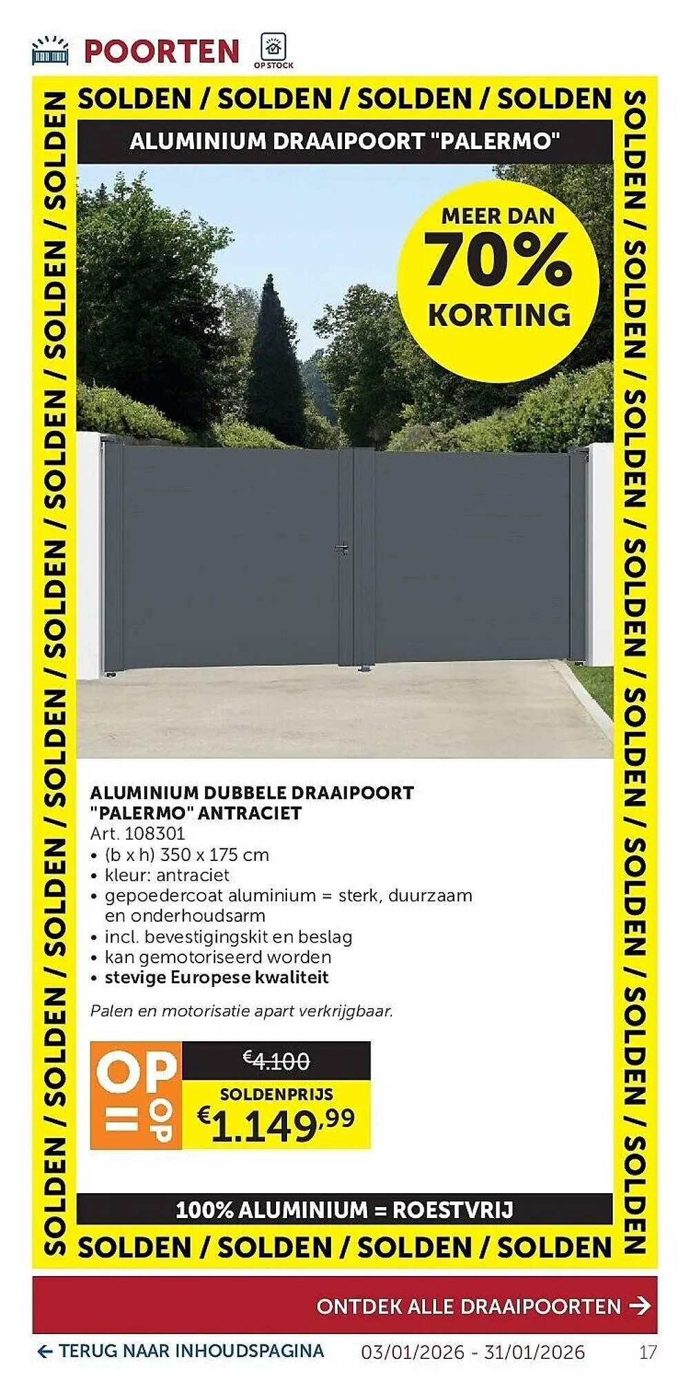 Zelfbouwmarkt folder van 3 januari tot 31 januari 2026 - folder pagina 17