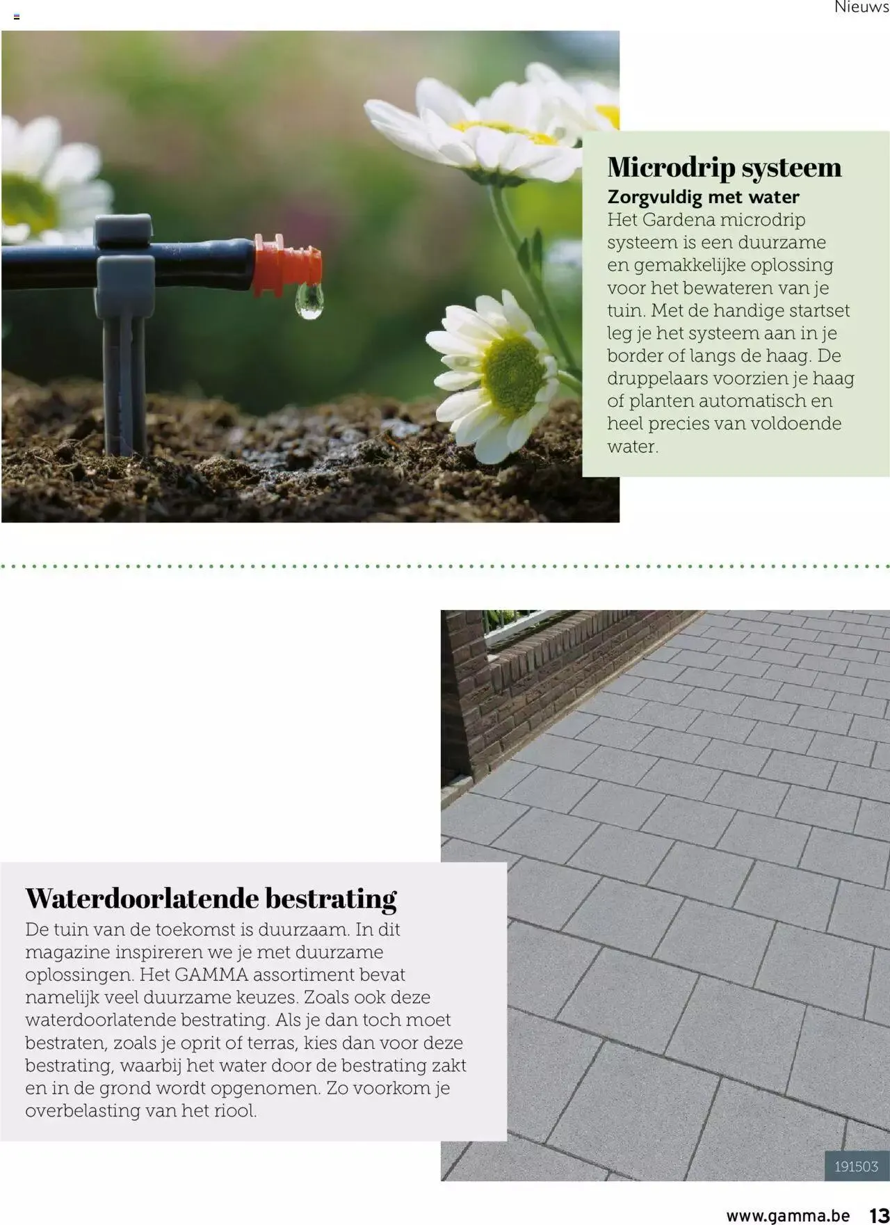 GAMMA tuinmagazine 2022 van 22 maart tot 31 december 2023 - folder pagina 13