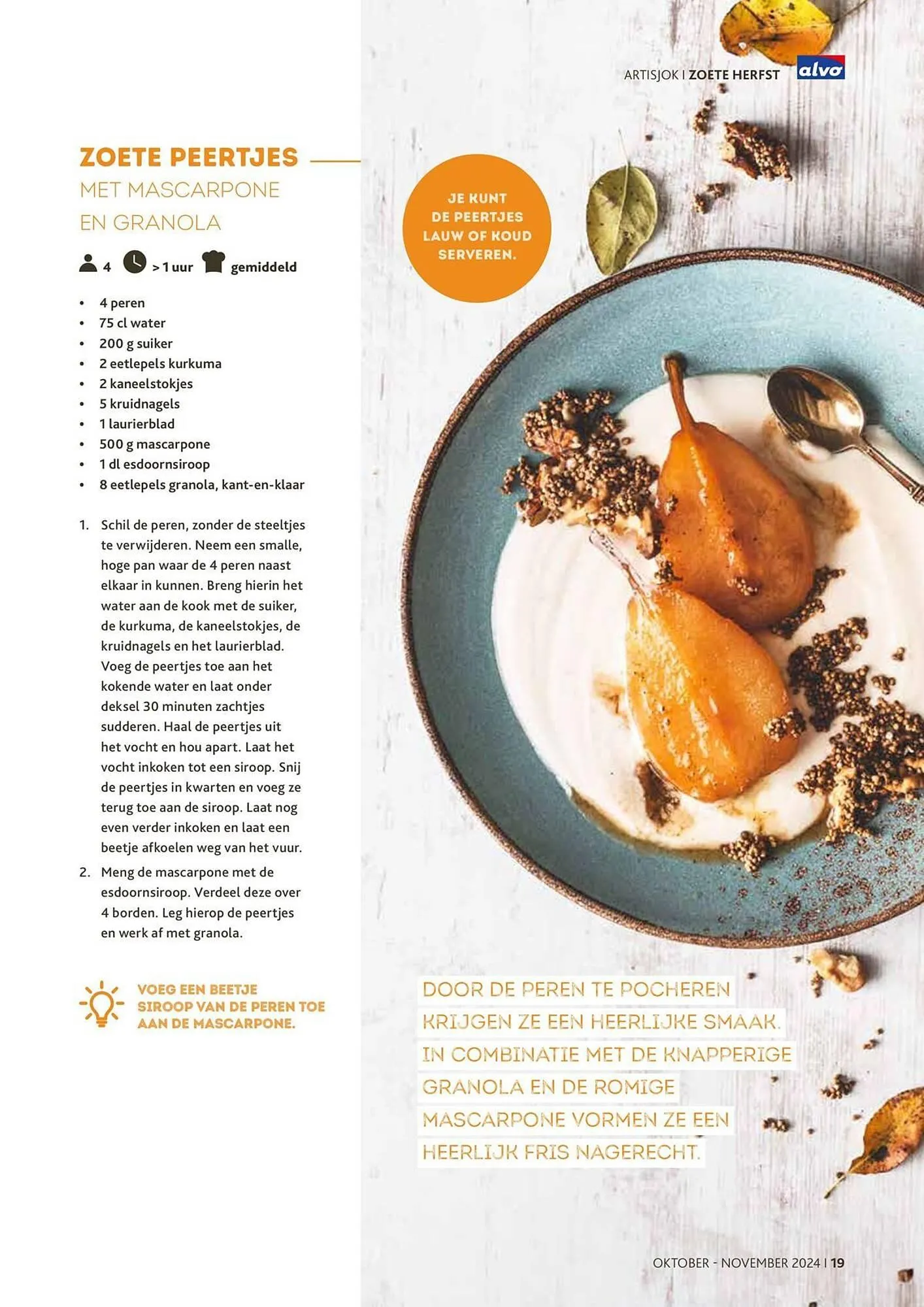 Alvo folder van 8 oktober tot 30 november 2025 - folder pagina 19