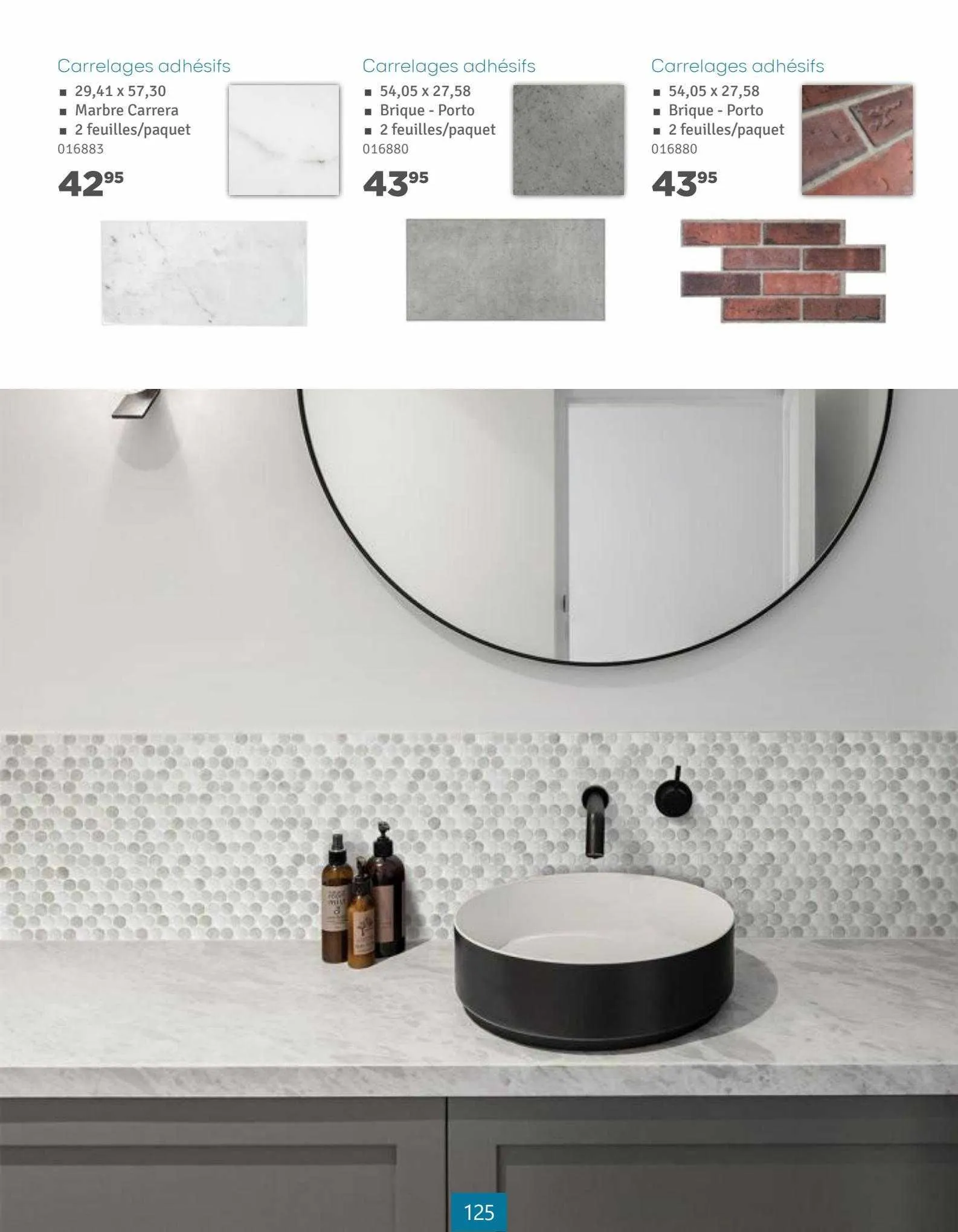 Mr Bricolage Magazine Sanitair van 11 september tot 28 september 2023 - folder pagina 125