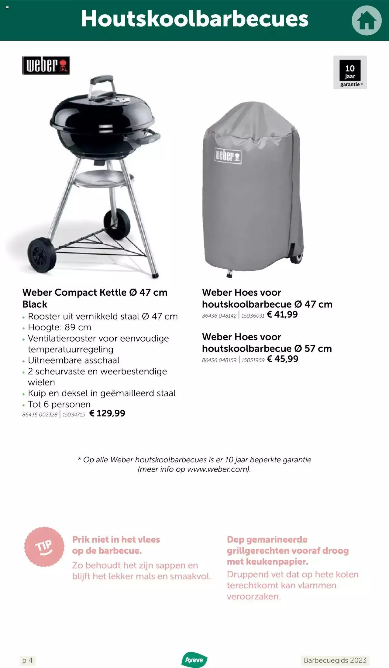 Aveve folder - Barbecuegids van 25 april tot 31 december 2023 - folder pagina 4