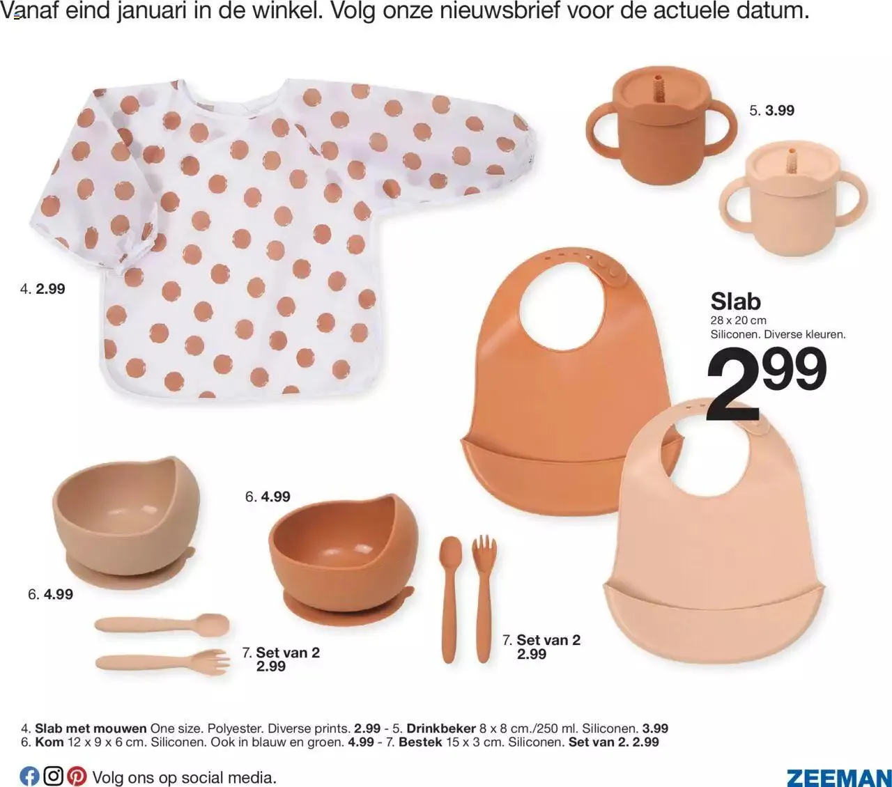 Zeeman babycollectie folder van 1 januari tot 31 december 2023 - folder pagina 19