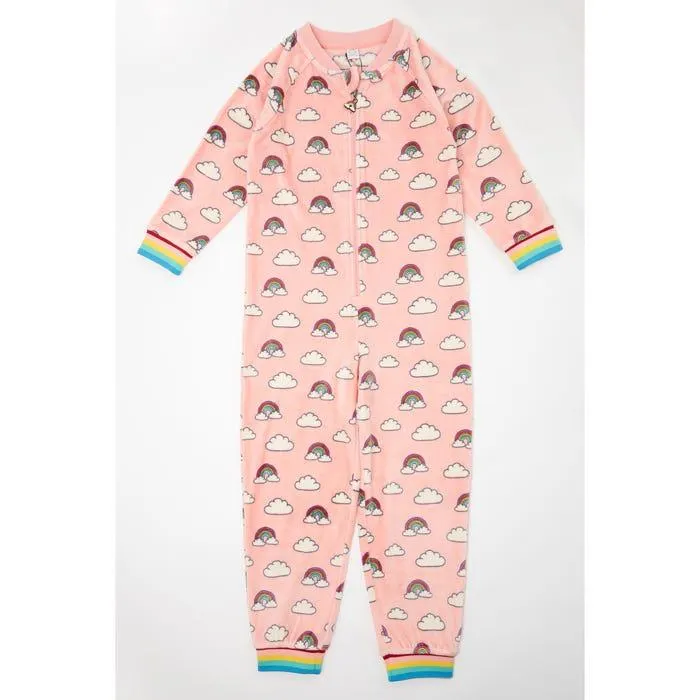 Kids onesie rainbows