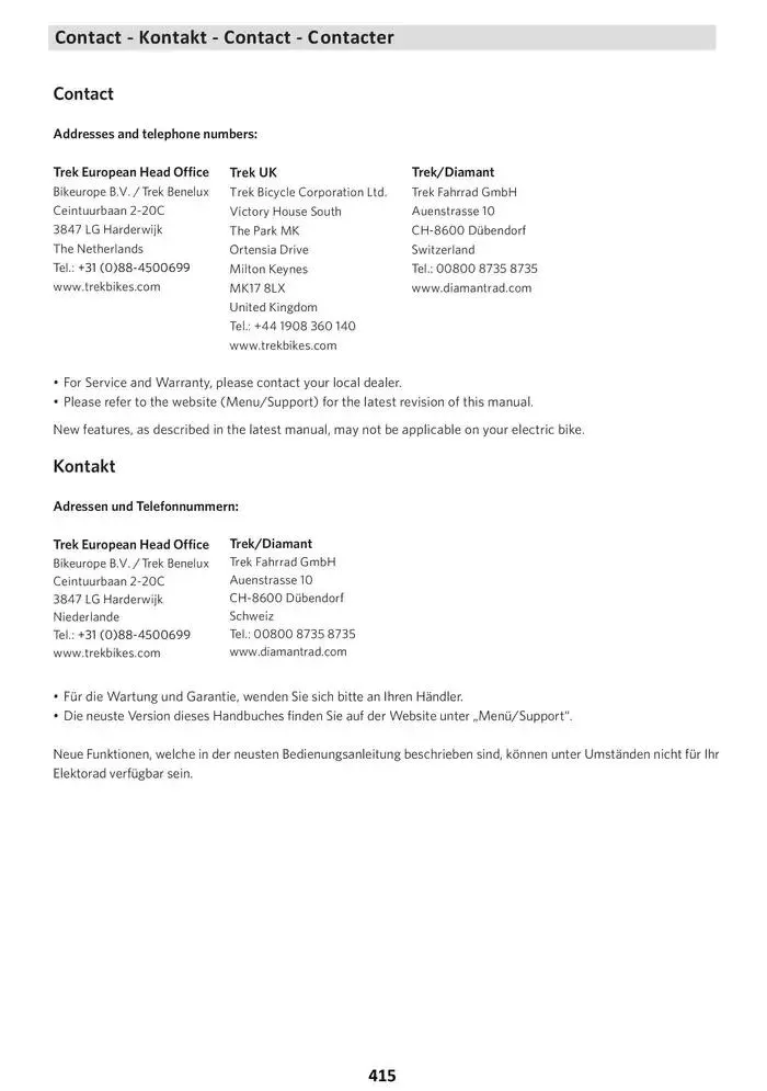 Electric Bike Manual van 12 februari tot 12 augustus 2025 - folder pagina 415