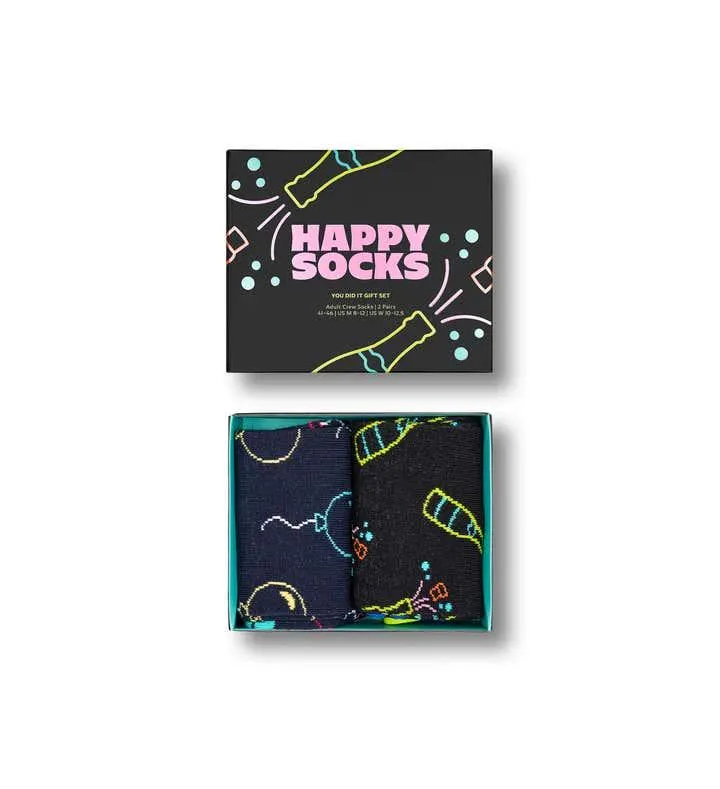 2-Pack You Did It Socks Gift Set