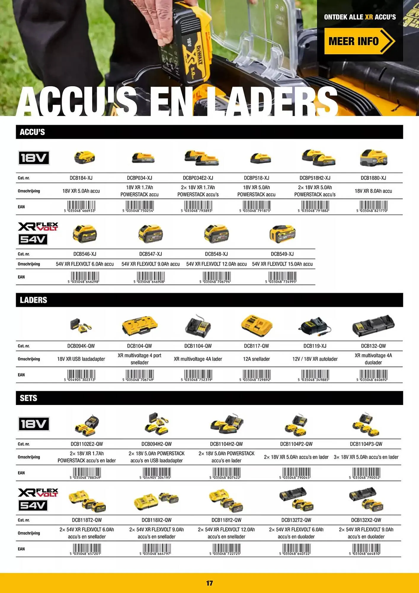 DeWALT folder van 3 februari tot 30 april 2025 - folder pagina 17