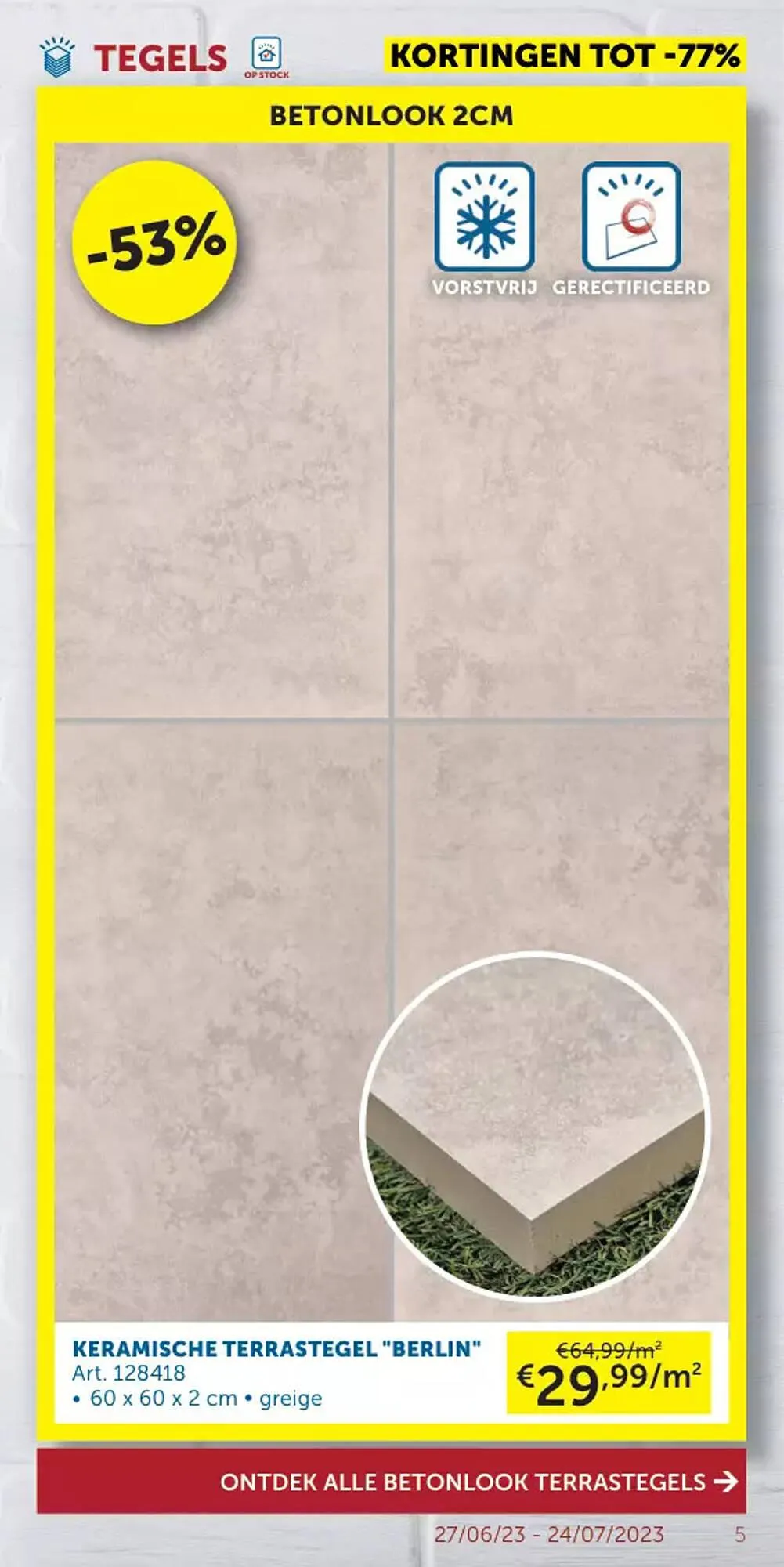 Zelfbouwmarkt folder van 27 juni tot 24 juli 2023 - folder pagina 5