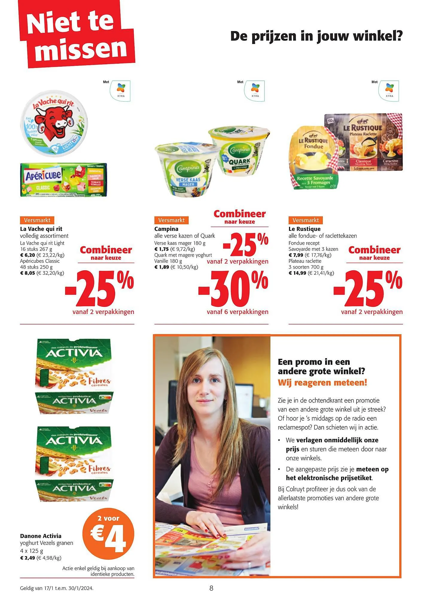Colruyt folder van 17 januari tot 30 januari 2024 - folder pagina 8