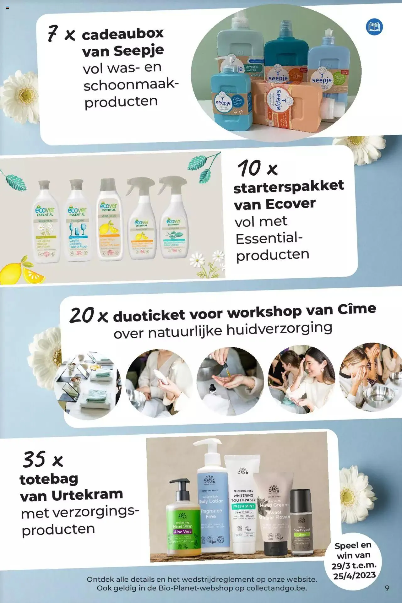 BioPlanet folder van 25 april tot 31 december 2023 - folder pagina 9