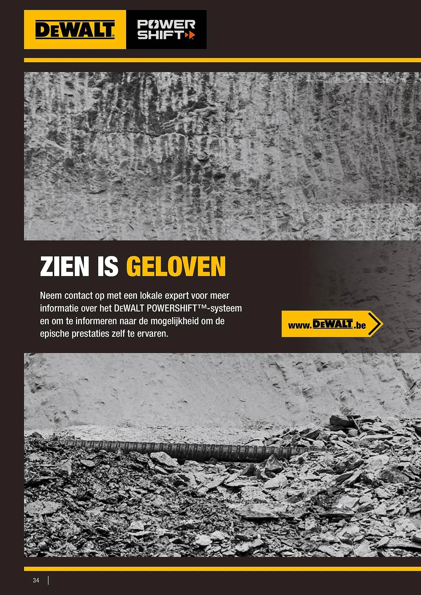 DeWALT folder van 1 september tot 31 december 2025 - folder pagina 34