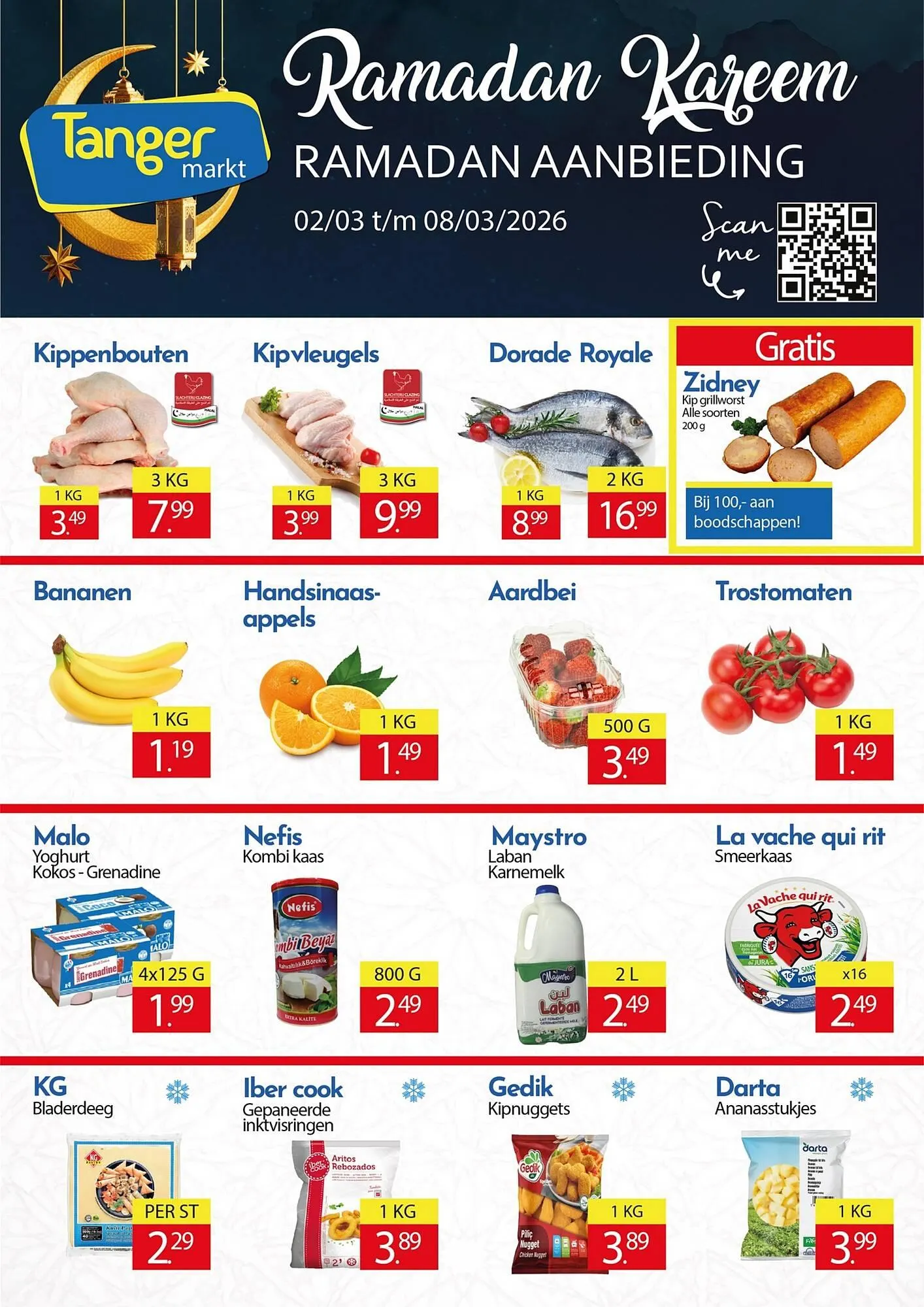 Tanger Markt folder van 2 maart tot 8 maart 2026 - folder pagina 1