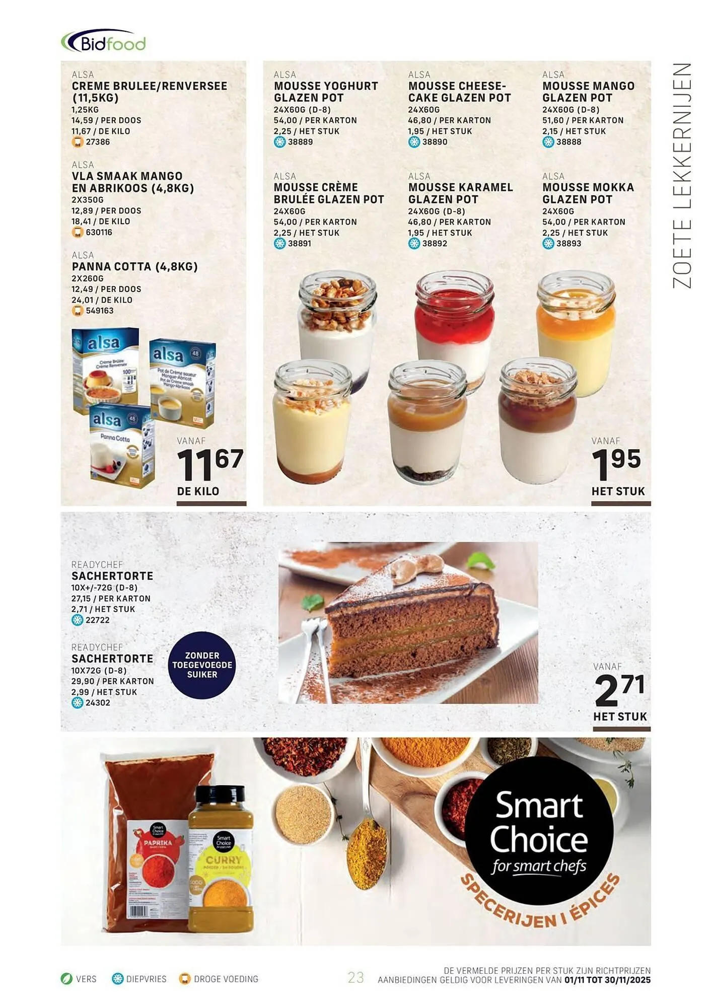Bidfood folder van 31 oktober tot 30 november 2025 - folder pagina 23