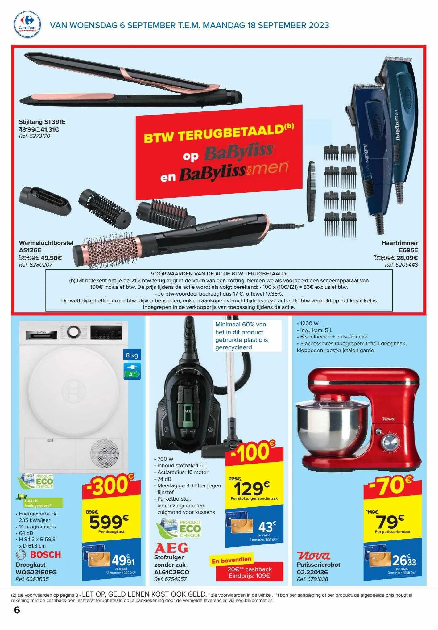 Carrefour Express Folder van 15 september tot 15 september 2023 - folder pagina 6