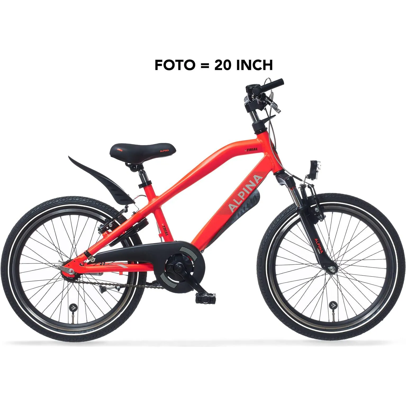 Alpina Trial J18 Neon Red Matt