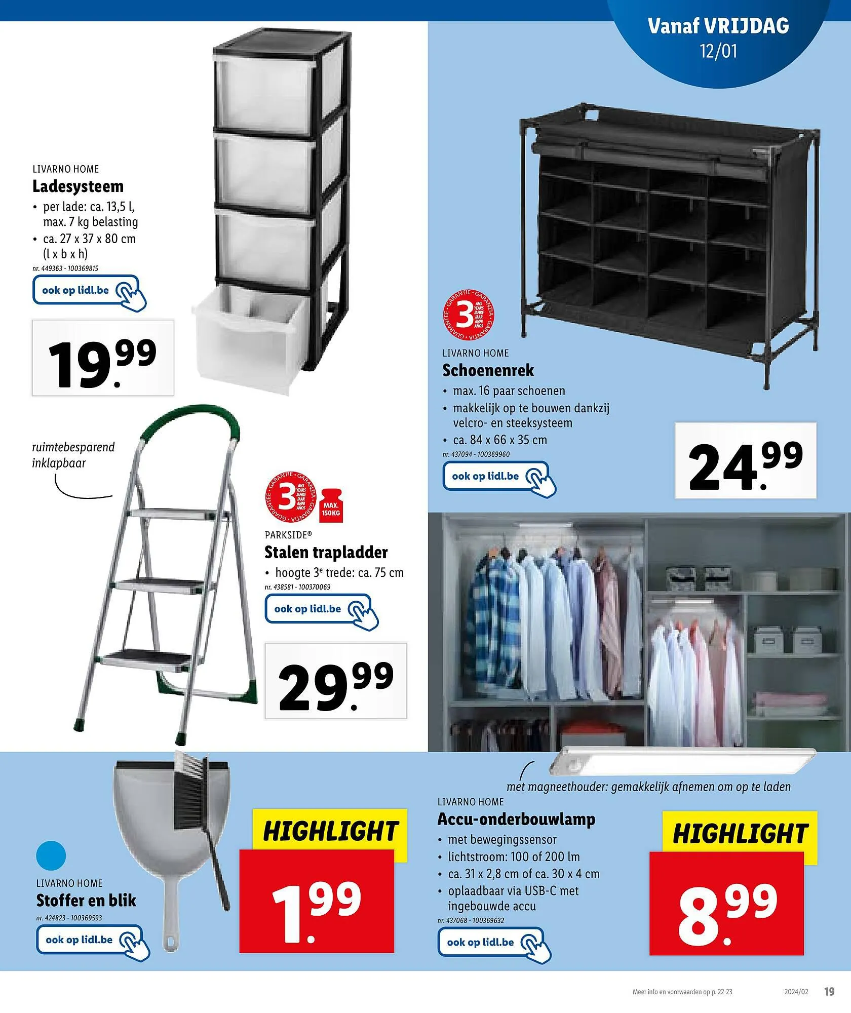 Lidl Folder van 5 januari tot 5 januari 2024 - folder pagina 20