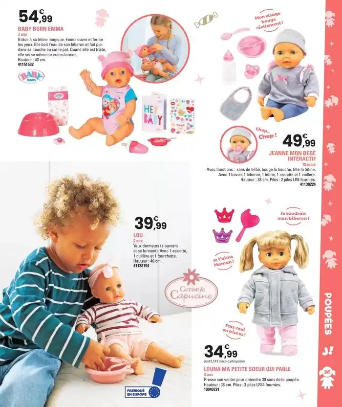 Jouez À L'infin van 29 oktober tot 5 december 2024 - folder pagina 245