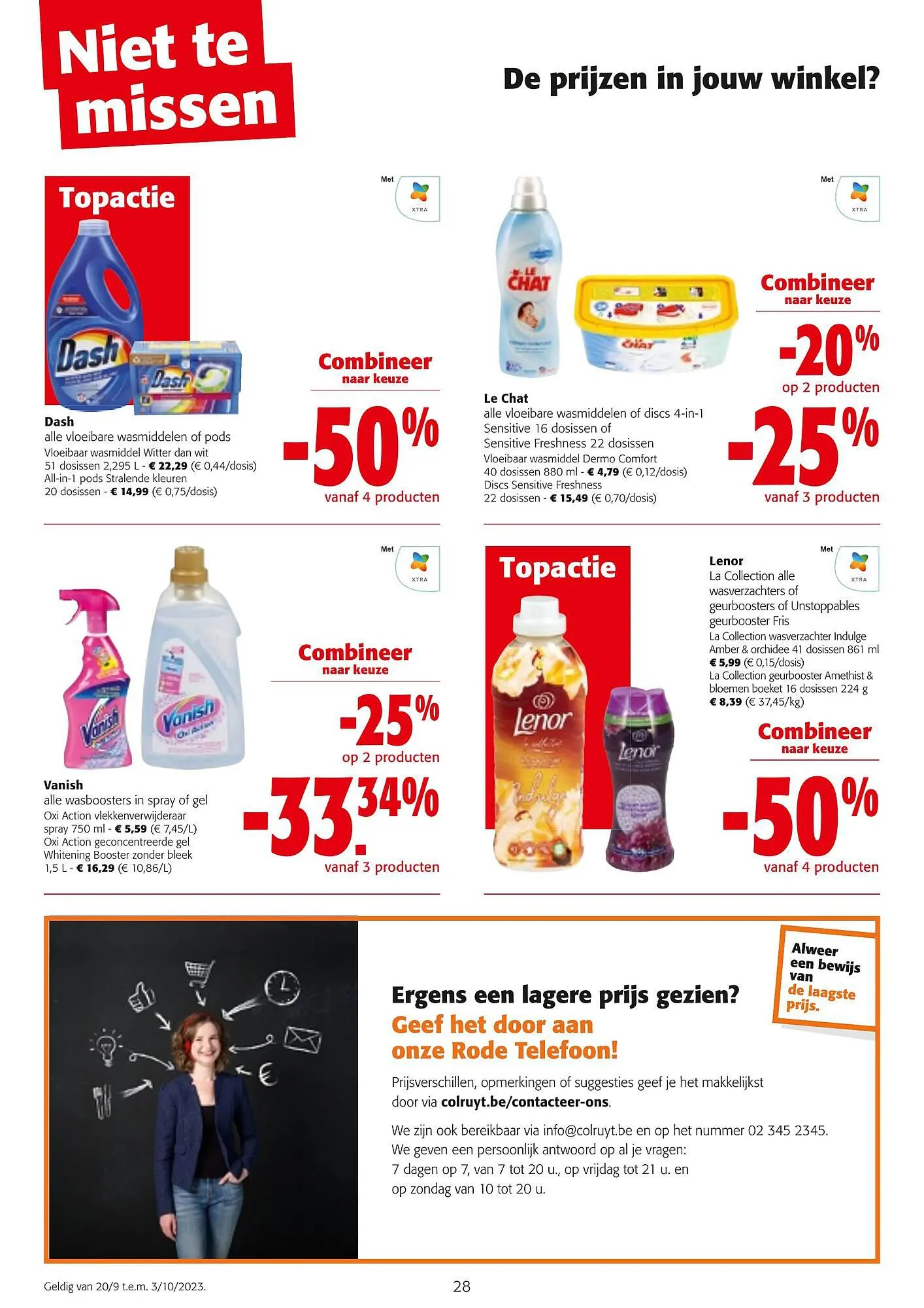 Colruyt folder van 20 september tot 3 oktober 2023 - folder pagina 28