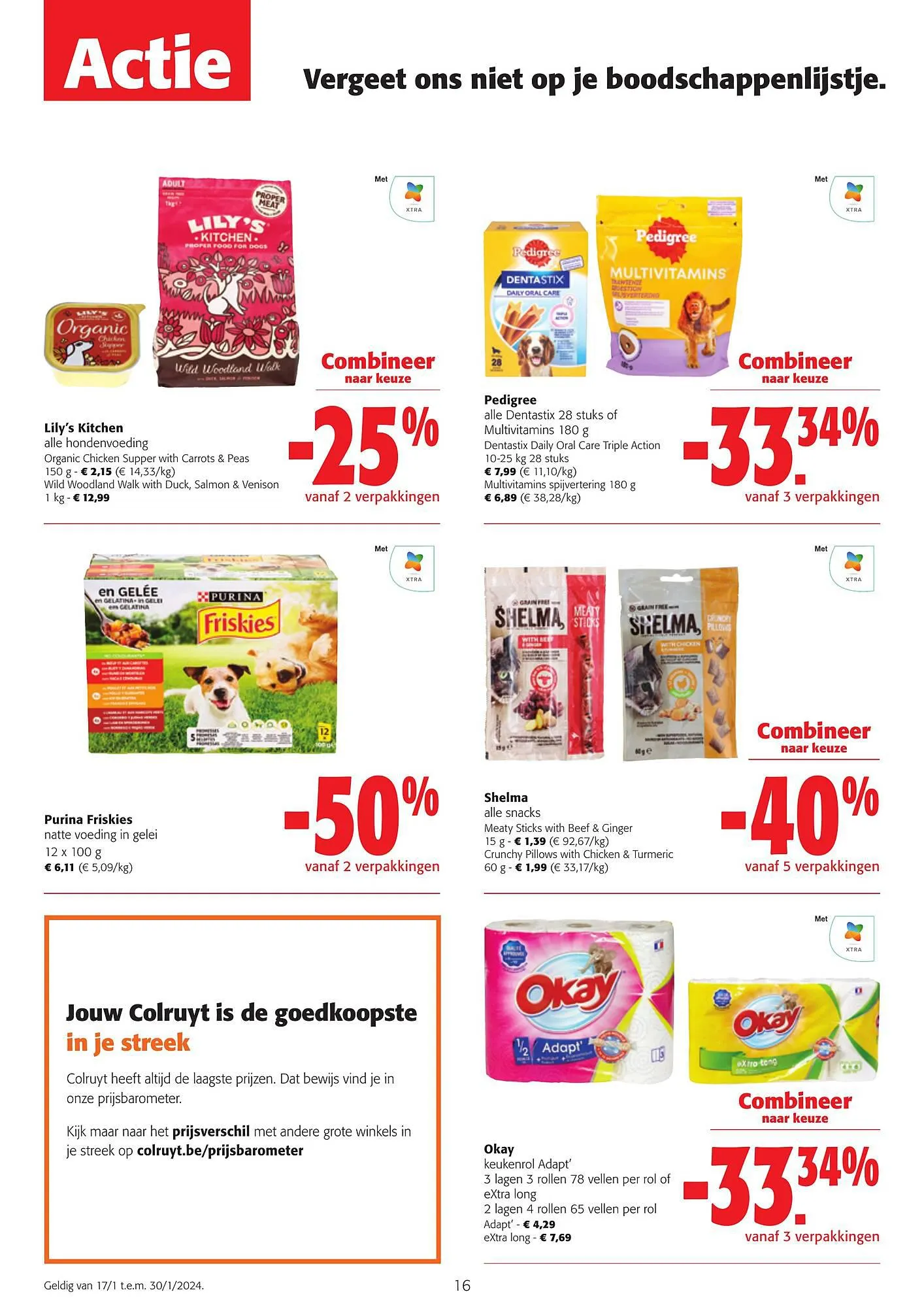 Colruyt folder van 17 januari tot 30 januari 2024 - folder pagina 16