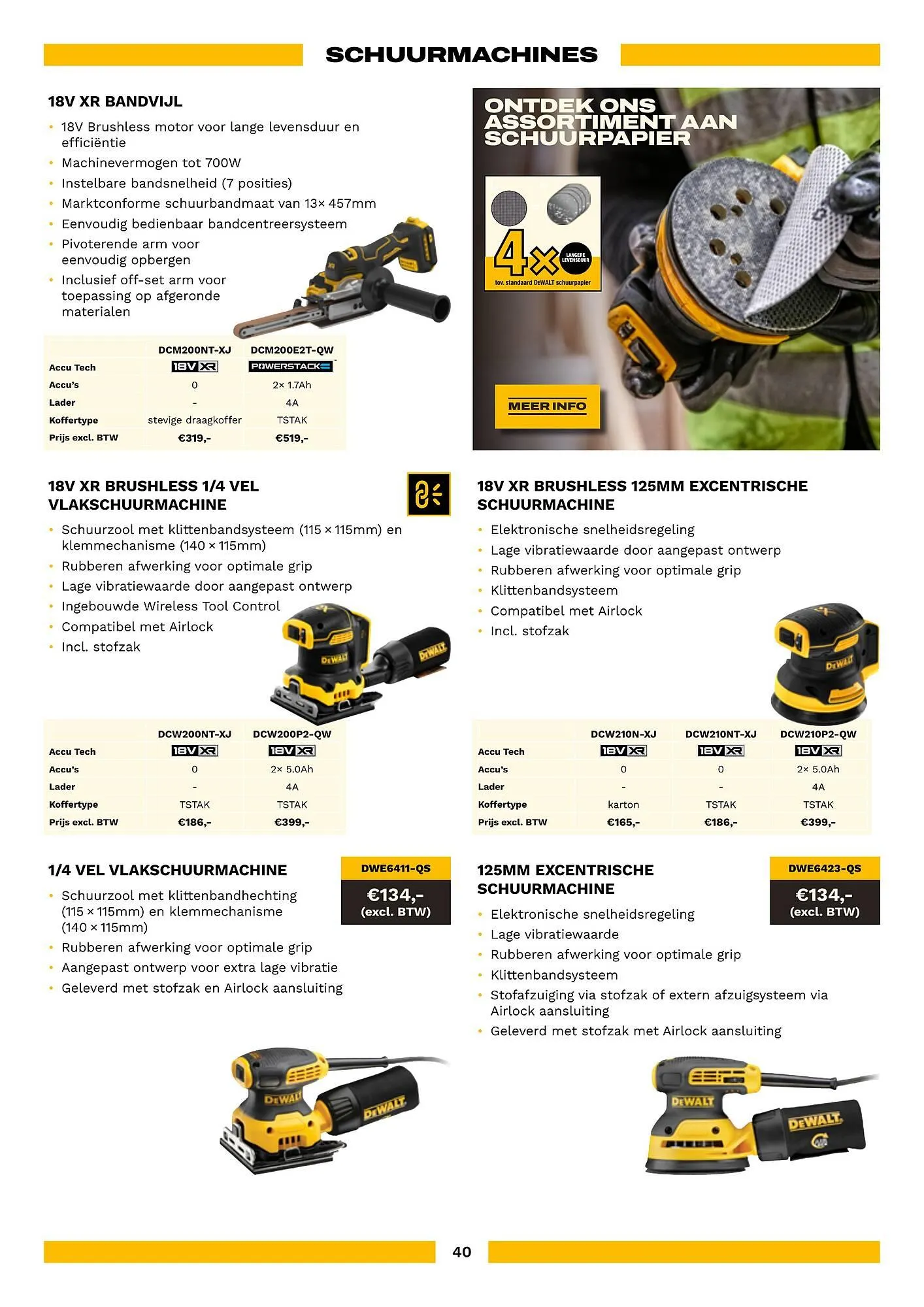 DeWALT folder van 1 februari tot 31 mei 2026 - folder pagina 40