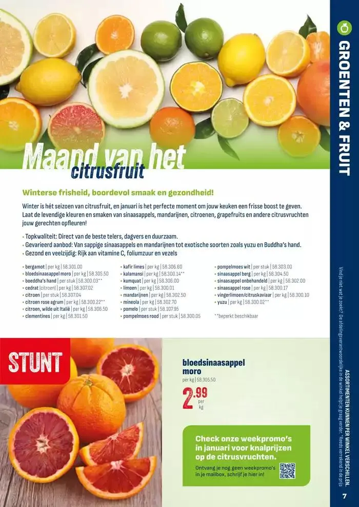 Cash & Carry Folder van 6 januari tot 31 januari 2025 - folder pagina 7