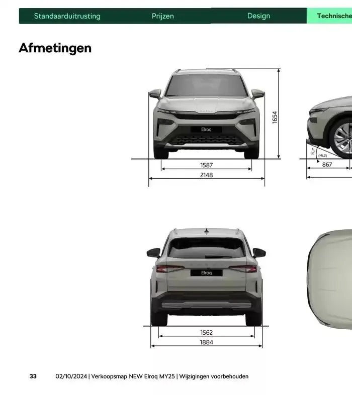 Price List van 31 december tot 31 december 2025 - folder pagina 65