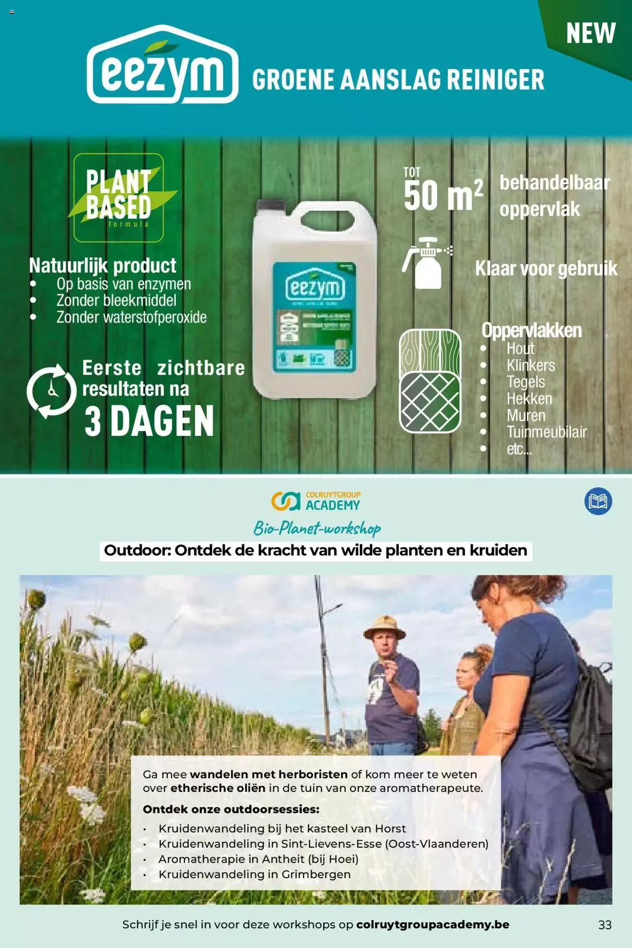 BioPlanet folder van 20 juni tot 31 december 2023 - folder pagina 33