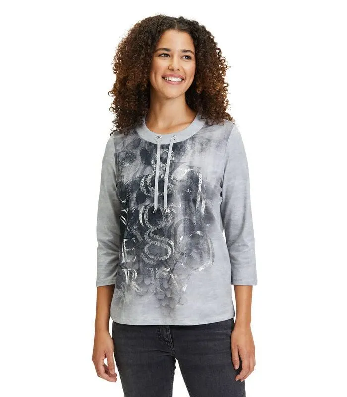 Casual shirt met print