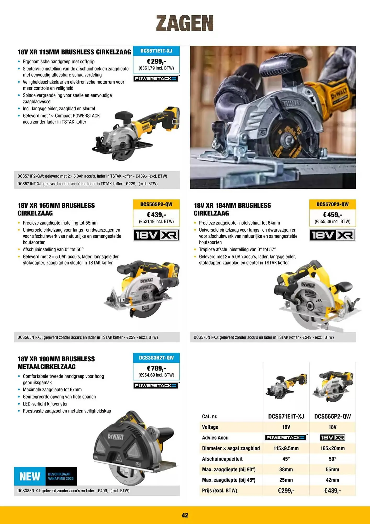 DeWALT folder van 3 februari tot 31 augustus 2025 - folder pagina 42
