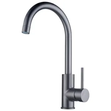 Atlantic keukenkraan Colin gun metal