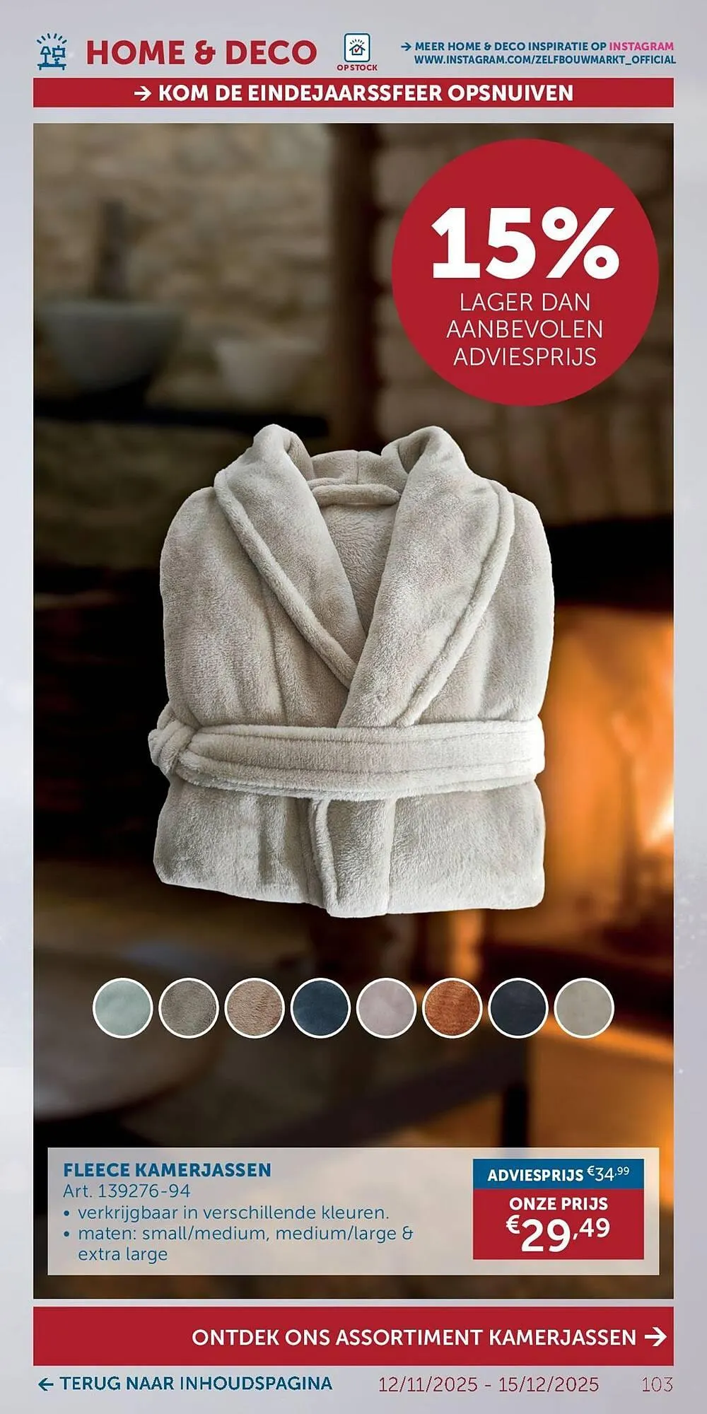 Zelfbouwmarkt folder van 12 november tot 15 december 2025 - folder pagina 103