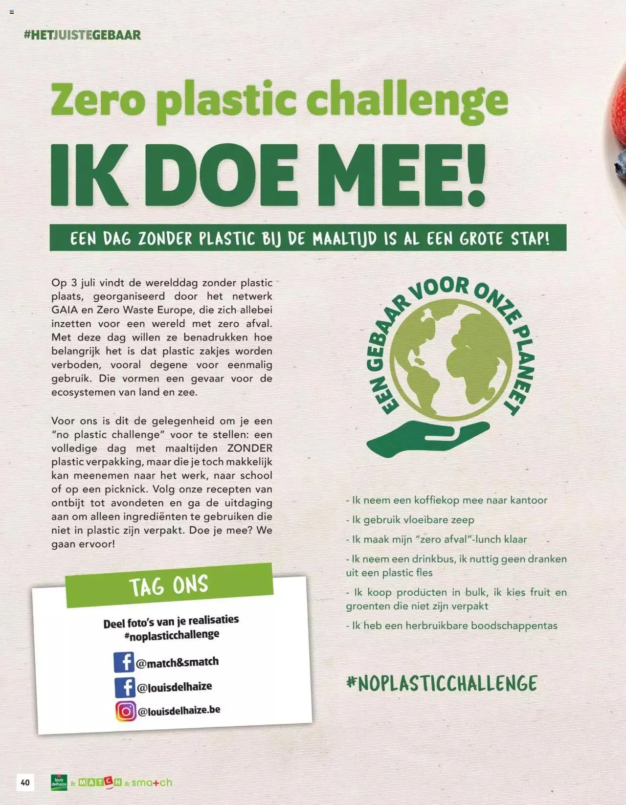 Match Supermarché - Het Mag Summer 2023 van 26 juni tot 31 december 2023 - folder pagina 40