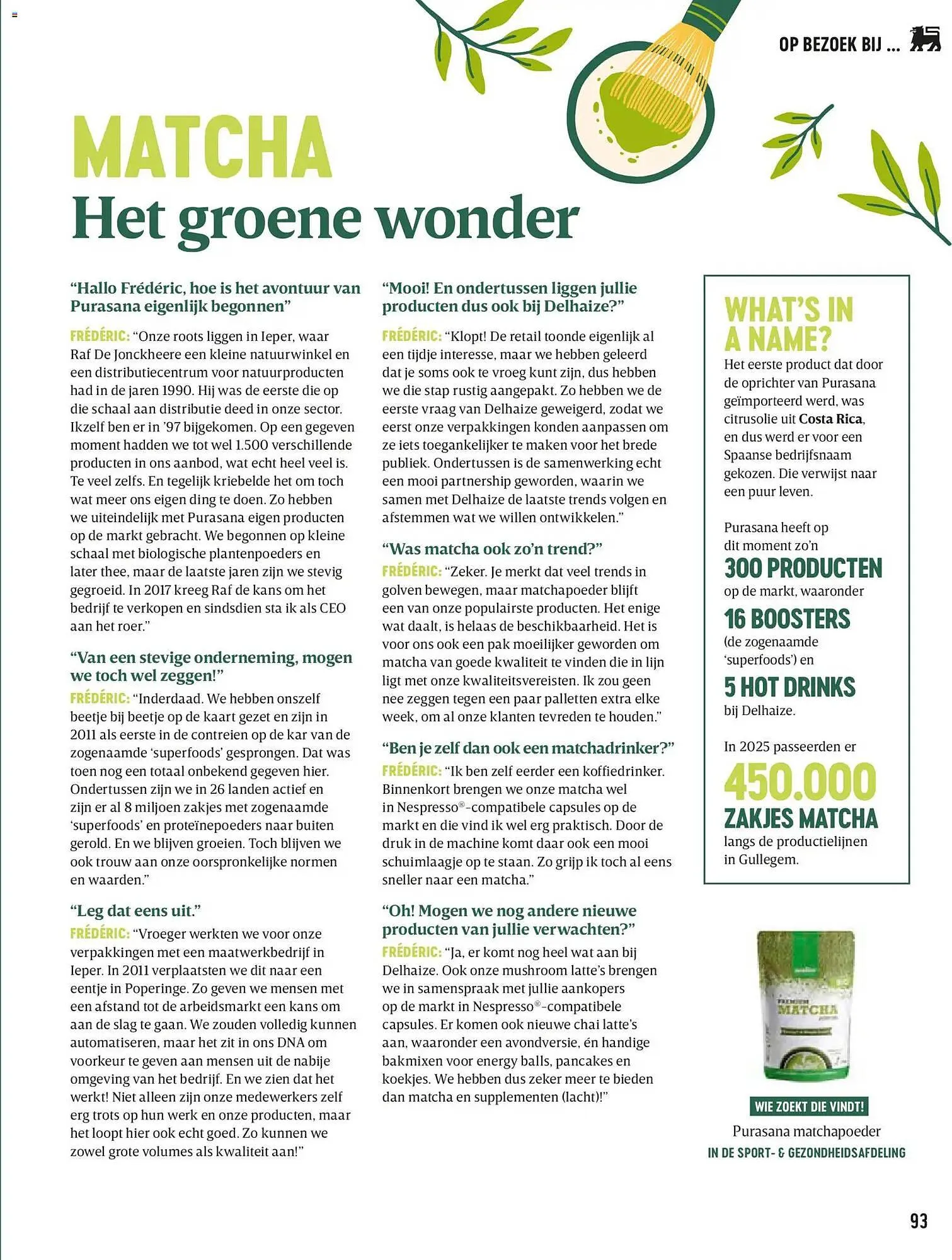 Delhaize magazine van 2 april tot 31 mei 2026 - folder pagina 93