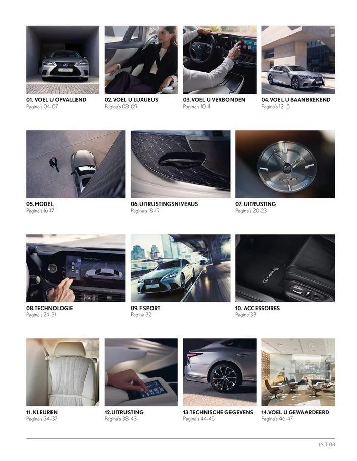 LEXUS LS van 23 november tot 23 november 2024 - folder pagina 3