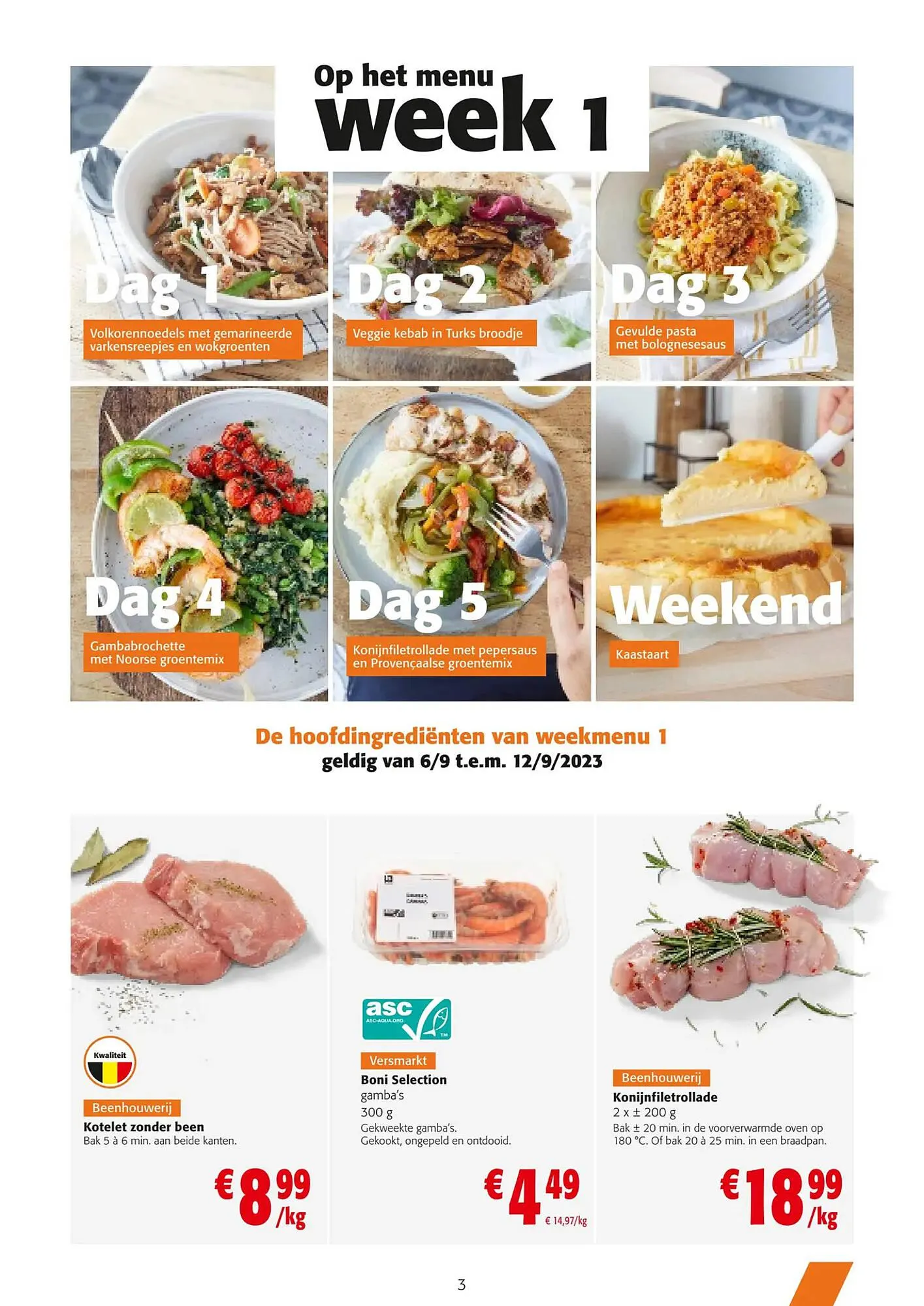 Colruyt Inspiratie folder van 6 september tot 19 september 2023 - folder pagina 3