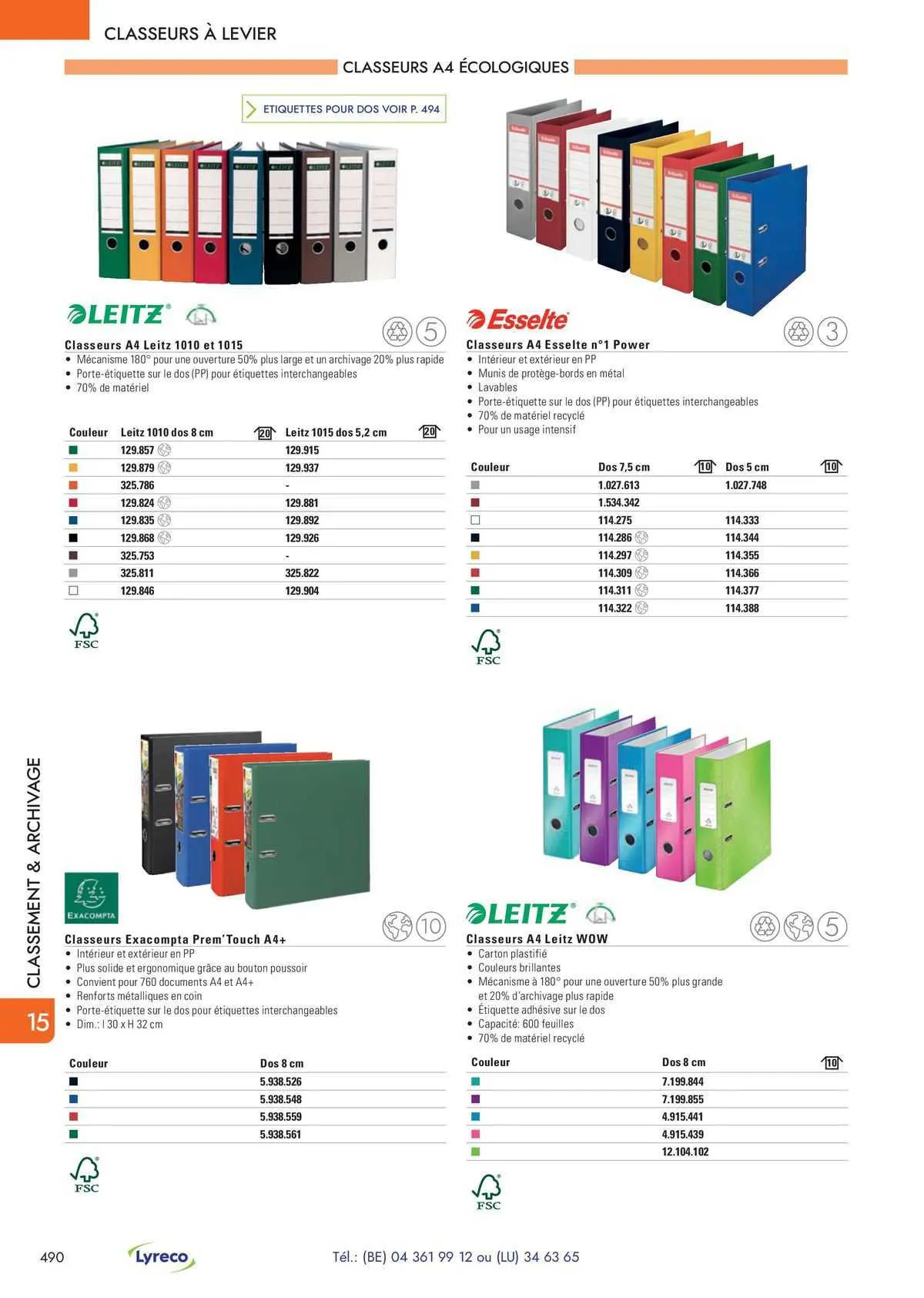 Lyreco Folder van 5 oktober tot 31 december 2023 - folder pagina 408